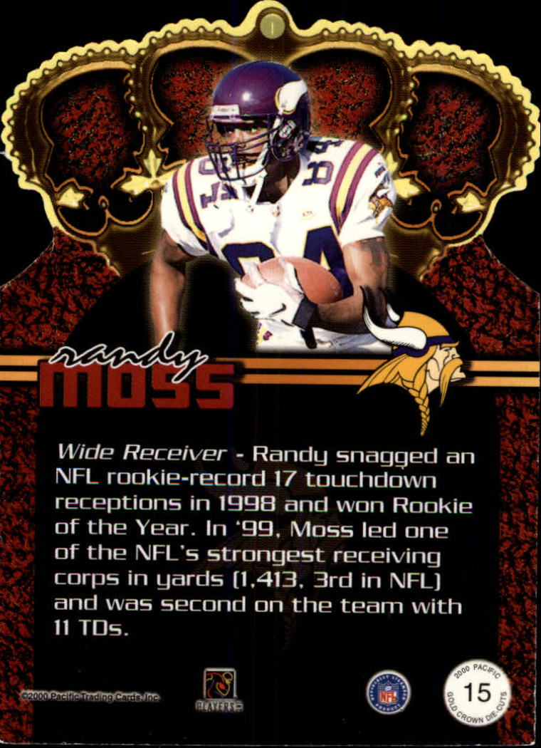 Tarjetas "insertar" de fútbol americano del Pacífico 2000 - Imagen 15 de 25