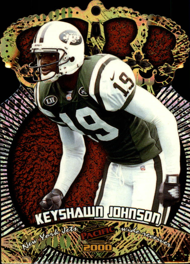 2000 Pacific Gold Crown Die Cuts #18 Keyshawn Johnson