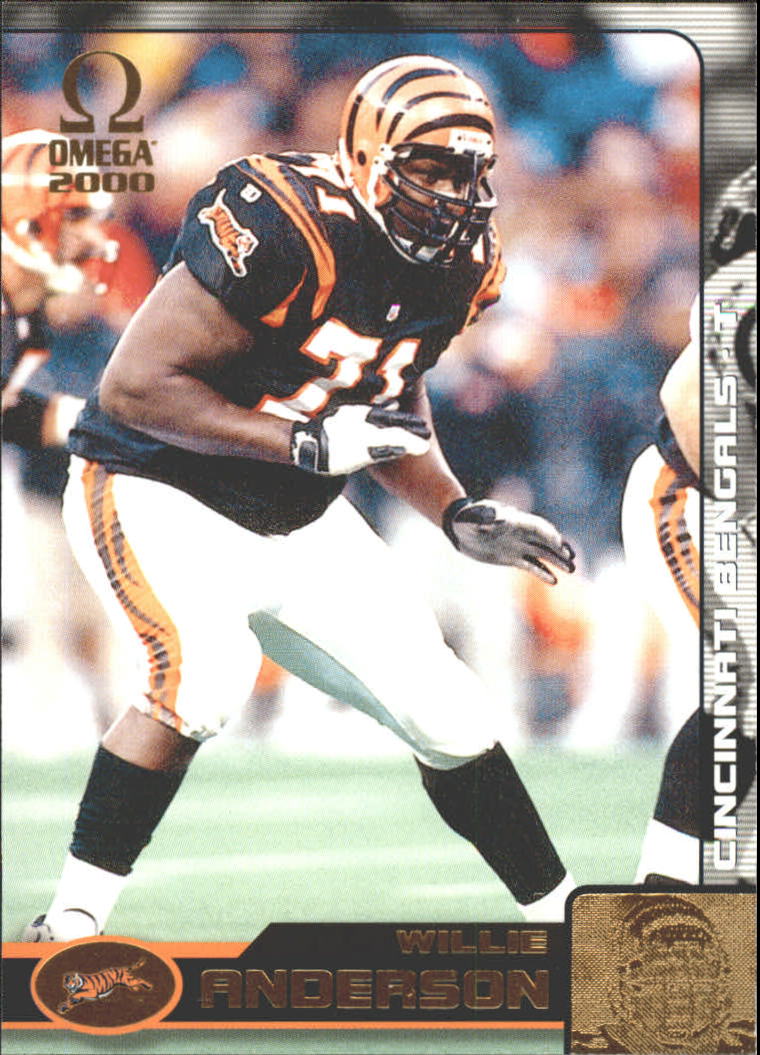 2000 Pacific Omega Gold #30 Willie Anderson