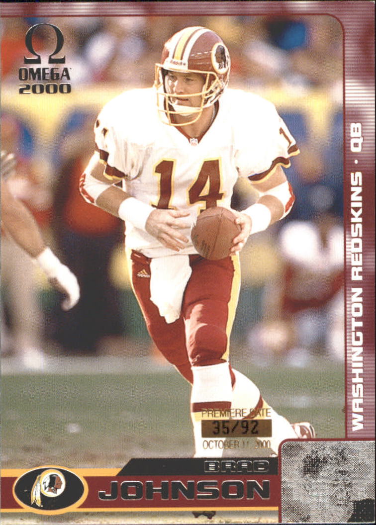 2000 Pacific Omega Premiere Date #149  Brad Johnson