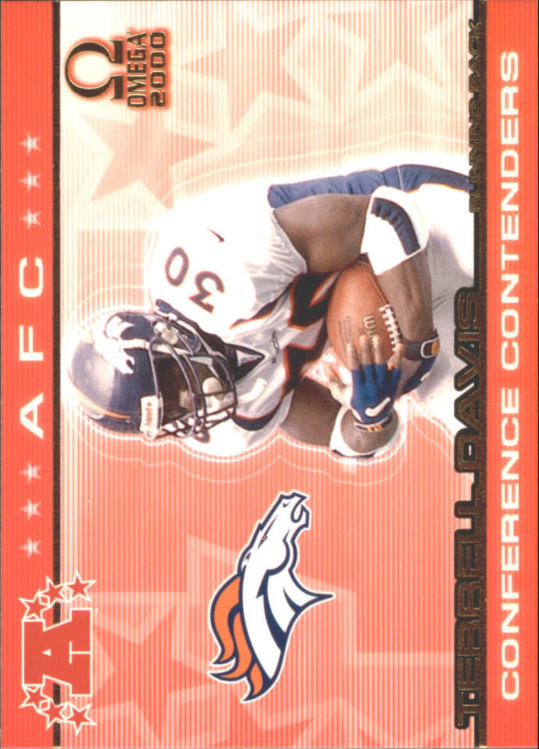 2000 Pacific Omega AFC Conference Contenders #5 Terrell Davis