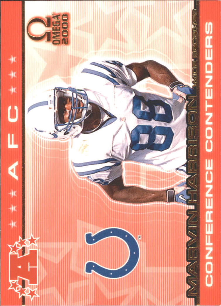 2000 Pacific Omega AFC Conference Contenders #7 Marvin Harrison