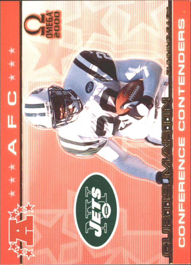 2000 Pacific Omega AFC Conference Contenders #12 Curtis Martin