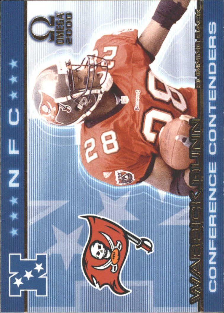 2000 Pacific Omega NFC Conference Contenders #12 Warrick Dunn