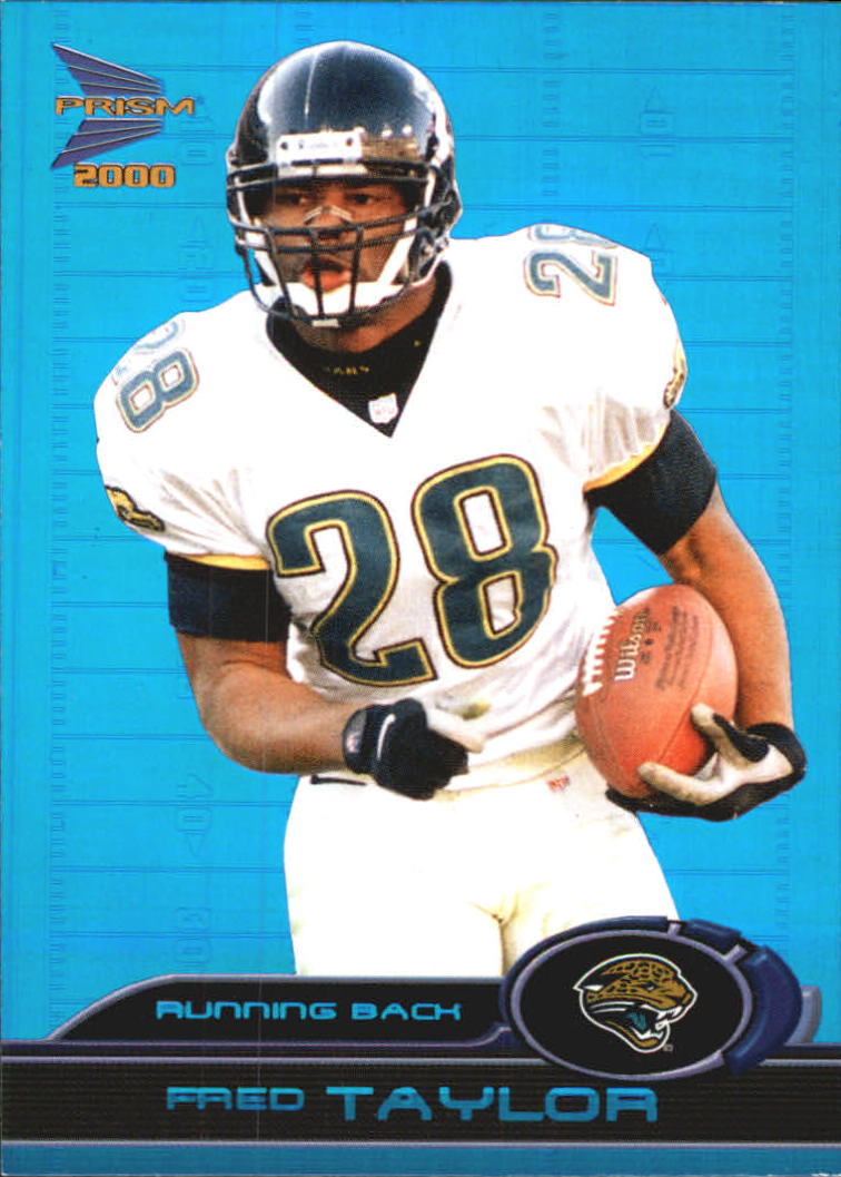 2000 Pacific Prism Prospects Holographic Blue #43 Fred Taylor