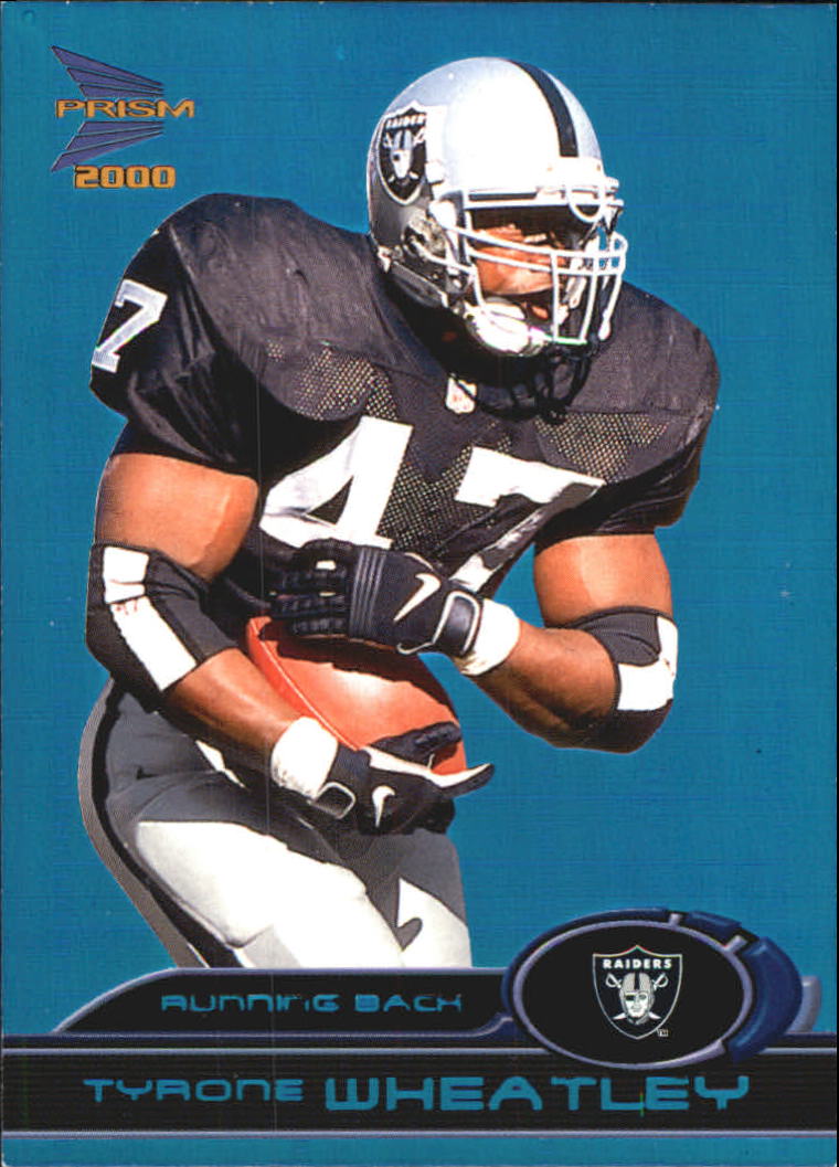 2000 Pacific Prism Prospects Holographic Blue #67 Tyrone Wheatley