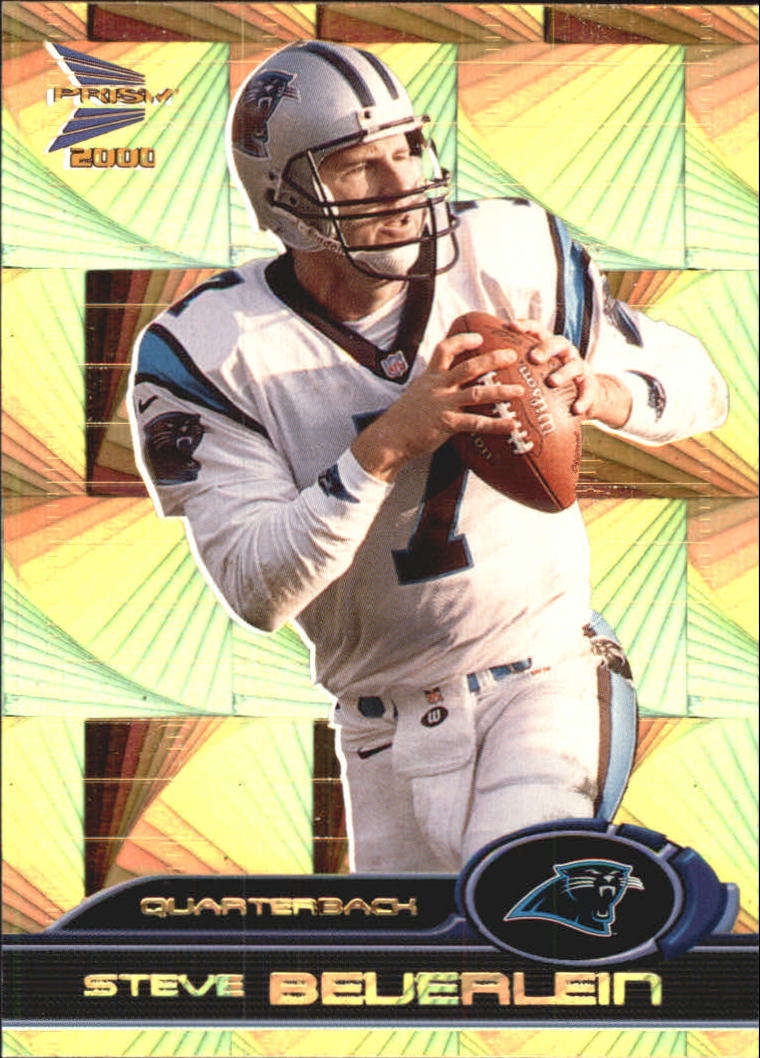 2000 Pacific Prism Prospects Holographic Gold #13 Steve Beuerlein