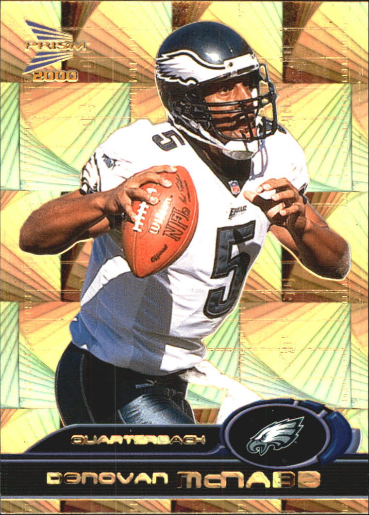 2000 Pacific Prism Prospects Holographic Gold #68 Donovan McNabb