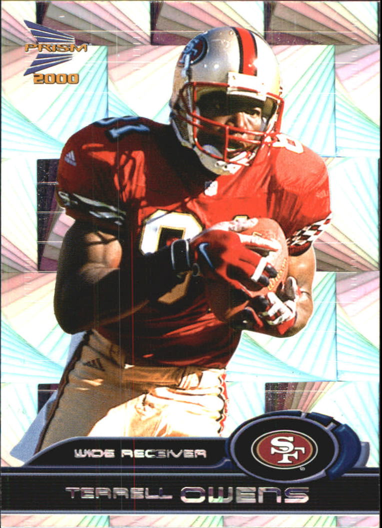 2000 Pacific Prism Prospects Holographic Mirror #83 Terrell Owens
