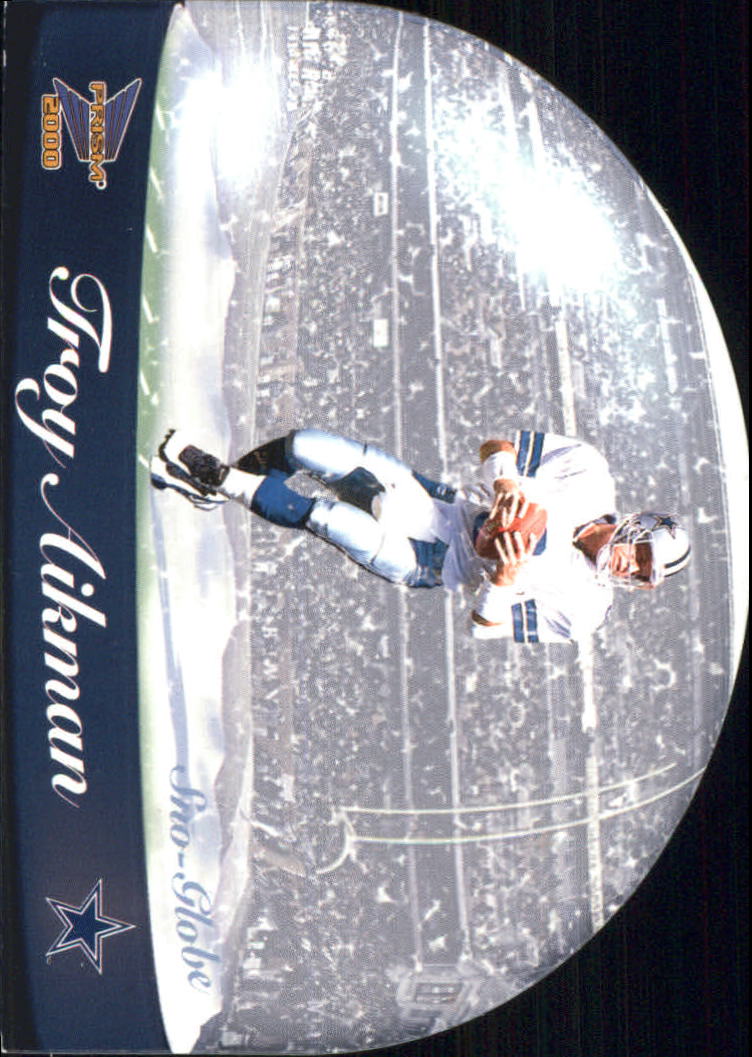 2000 Pacific Prism Prospects Sno-Globe Die Cuts #3 Troy Aikman