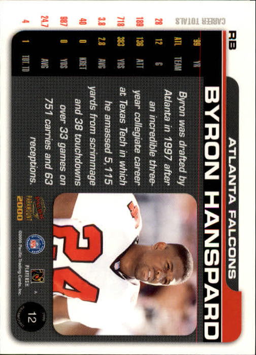 B3677- 2000 Paramount FB Card #s 1-250 +Rookies -You Pick- 15+ FREE US SHIP - Picture 25 of 473