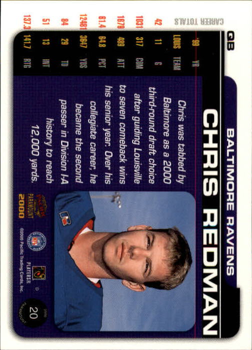 B3677- 2000 Paramount FB Card #s 1-250 +Rookies -You Pick- 15+ FREE US SHIP - Picture 41 of 473