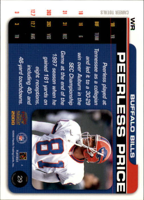 B3677- 2000 Paramount FB Card #s 1-250 +Rookies -You Pick- 15+ FREE US SHIP - Picture 57 of 473