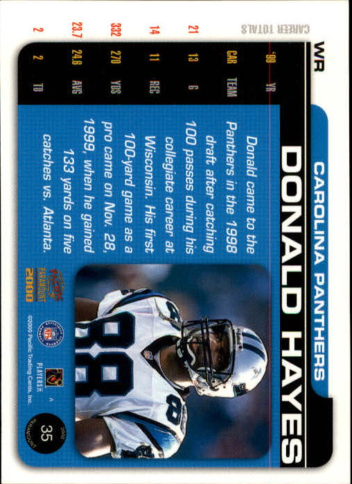 B3677- 2000 Paramount FB Card #s 1-250 +Rookies -You Pick- 15+ FREE US SHIP - Picture 67 of 473