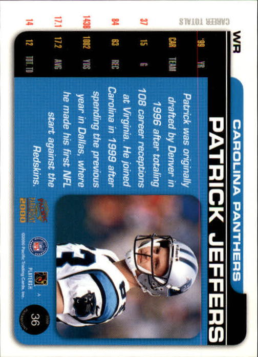 B3677- 2000 Paramount FB Card #s 1-250 +Rookies -You Pick- 15+ FREE US SHIP - Picture 69 of 473