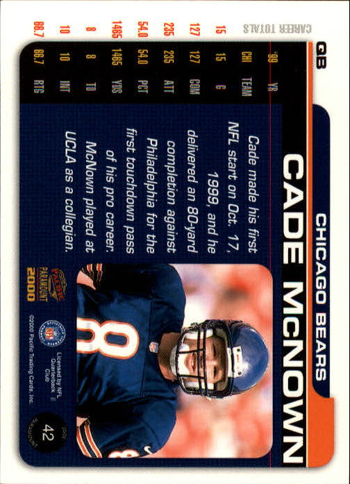 B3677- 2000 Paramount FB Card #s 1-250 +Rookies -You Pick- 15+ FREE US SHIP - Picture 81 of 473