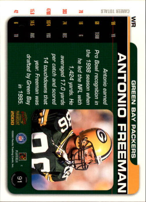 B3677- 2000 Paramount FB Card #s 1-250 +Rookies -You Pick- 15+ FREE US SHIP - Picture 169 of 473