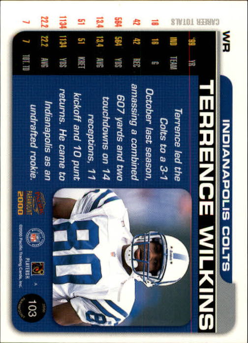 B3677- 2000 Paramount FB Card #s 1-250 +Rookies -You Pick- 15+ FREE US SHIP - Picture 193 of 473