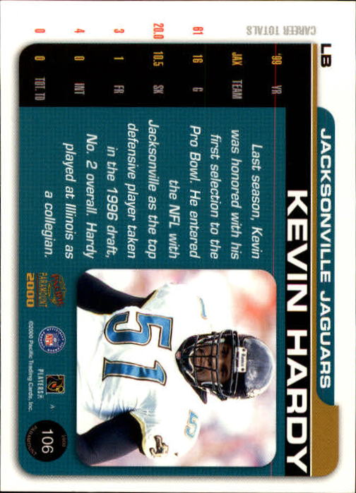 B3677- 2000 Paramount FB Card #s 1-250 +Rookies -You Pick- 15+ FREE US SHIP - Picture 199 of 473