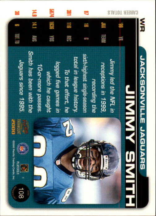 B3677- 2000 Paramount FB Card #s 1-250 +Rookies -You Pick- 15+ FREE US SHIP - Picture 203 of 473