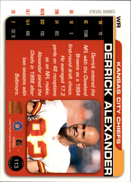 B3677- 2000 Paramount FB Card #s 1-250 +Rookies -You Pick- 15+ FREE US SHIP - Picture 213 of 473