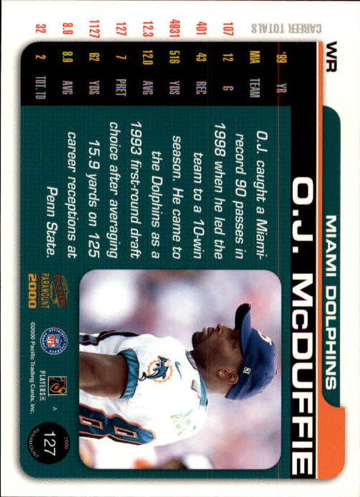 B3677- 2000 Paramount FB Card #s 1-250 +Rookies -You Pick- 15+ FREE US SHIP - Picture 241 of 473