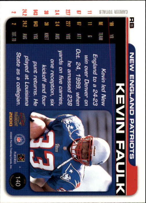 B3677- 2000 Paramount FB Card #s 1-250 +Rookies -You Pick- 15+ FREE US SHIP - Picture 263 of 473