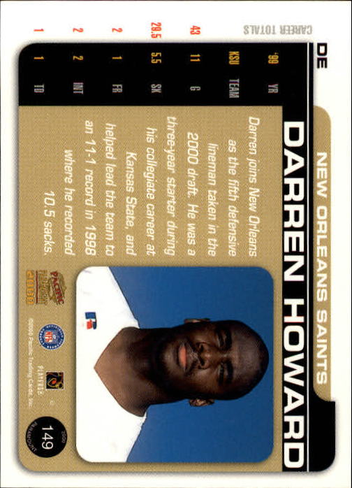 B3677- 2000 Paramount FB Card #s 1-250 +Rookies -You Pick- 15+ FREE US SHIP - Picture 277 of 473