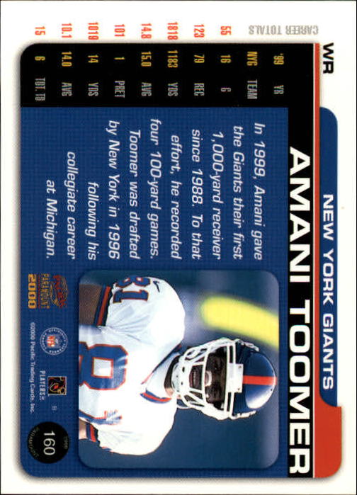B3677- 2000 Paramount FB Card #s 1-250 +Rookies -You Pick- 15+ FREE US SHIP - Picture 297 of 473