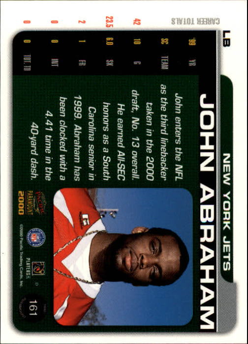 B3677- 2000 Paramount FB Card #s 1-250 +Rookies -You Pick- 15+ FREE US SHIP - Picture 299 of 473