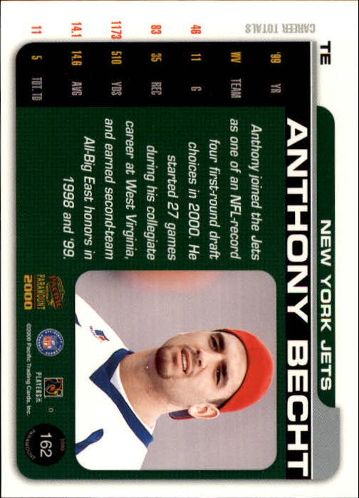 B3677- 2000 Paramount FB Card #s 1-250 +Rookies -You Pick- 15+ FREE US SHIP - Picture 301 of 473