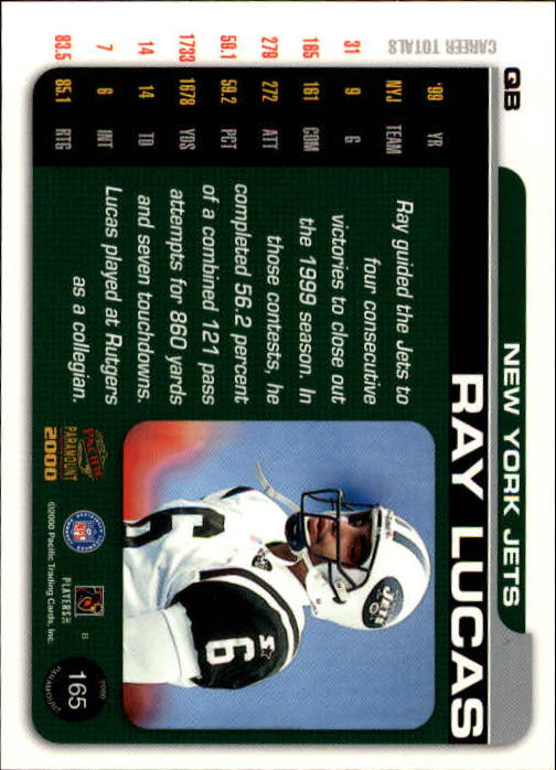 B3677- 2000 Paramount FB Card #s 1-250 +Rookies -You Pick- 15+ FREE US SHIP - Picture 307 of 473