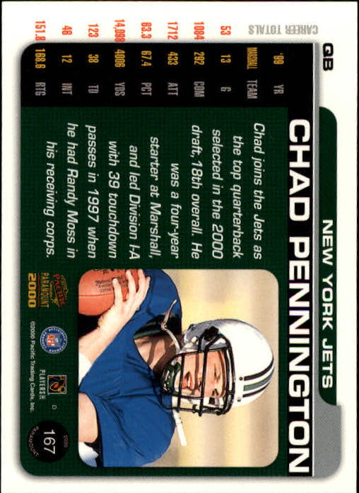 B3677- 2000 Paramount FB Card #s 1-250 +Rookies -You Pick- 15+ FREE US SHIP - Picture 311 of 473