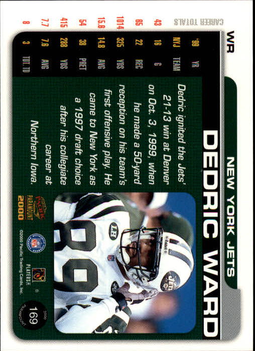 B3677- 2000 Paramount FB Card #s 1-250 +Rookies -You Pick- 15+ FREE US SHIP - Picture 315 of 473