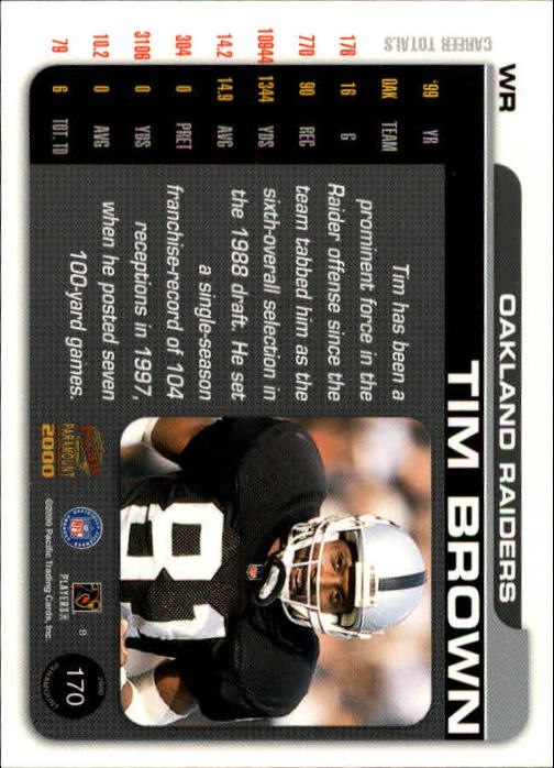 B3677- 2000 Paramount FB Card #s 1-250 +Rookies -You Pick- 15+ FREE US SHIP - Picture 317 of 473