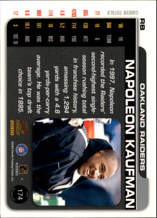 B3677- 2000 Paramount FB Card #s 1-250 +Rookies -You Pick- 15+ FREE US SHIP - Picture 325 of 473
