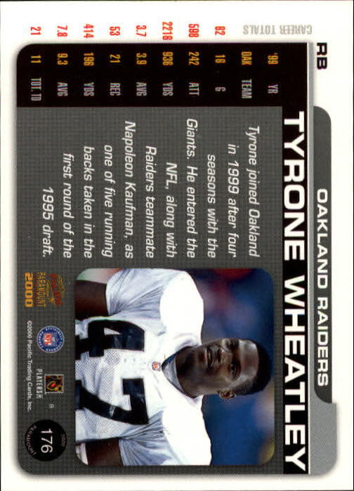 B3677- 2000 Paramount FB Card #s 1-250 +Rookies -You Pick- 15+ FREE US SHIP - Picture 329 of 473