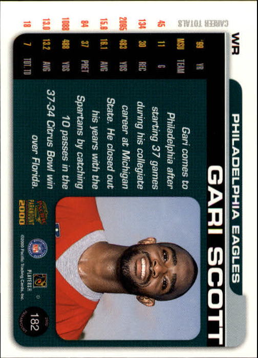 B3677- 2000 Paramount FB Card #s 1-250 +Rookies -You Pick- 15+ FREE US SHIP - Picture 341 of 473