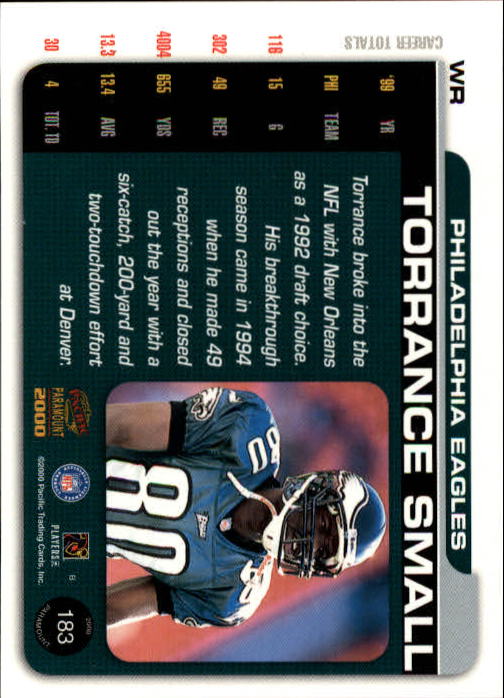 B3677- 2000 Paramount FB Card #s 1-250 +Rookies -You Pick- 15+ FREE US SHIP - Picture 343 of 473