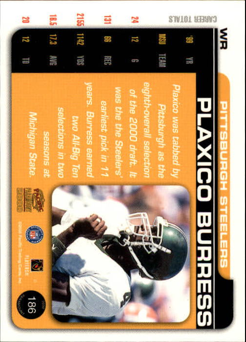 B3677- 2000 Paramount FB Card #s 1-250 +Rookies -You Pick- 15+ FREE US SHIP - Picture 349 of 473