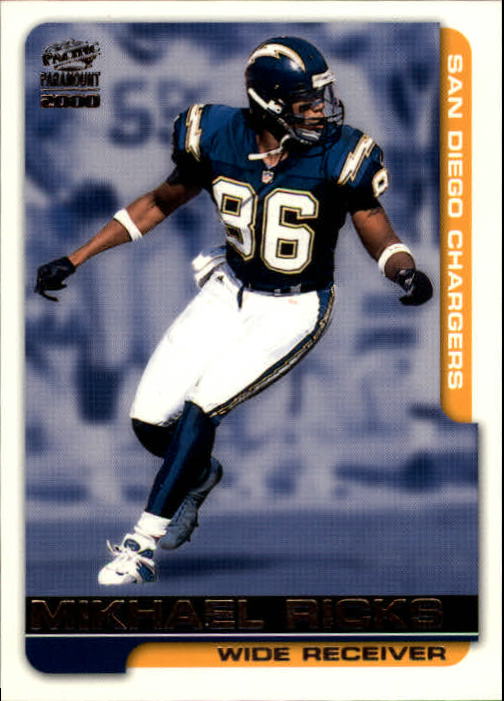 B3677- 2000 Paramount FB Card #s 1-250 +Rookies -You Pick- 15+ FREE US SHIP - Picture 388 of 473