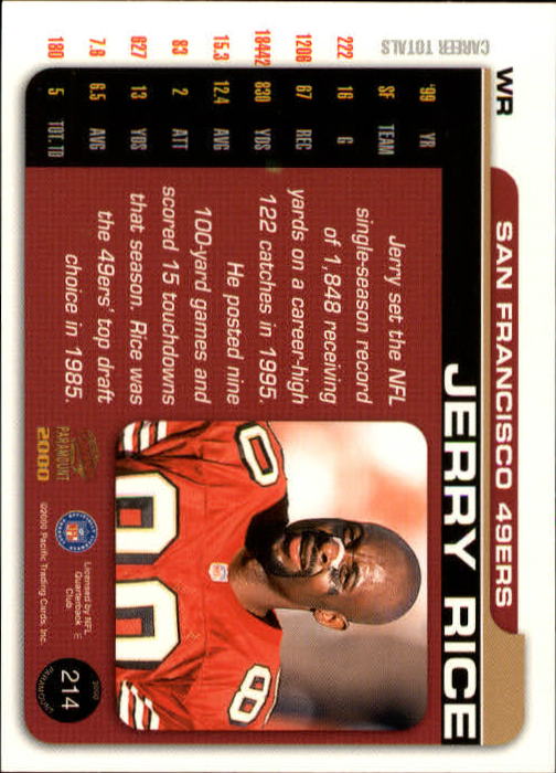 B3677- 2000 Paramount FB Card #s 1-250 +Rookies -You Pick- 15+ FREE US SHIP - Picture 403 of 473