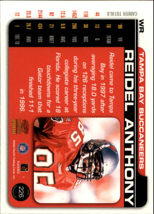 B3677- 2000 Paramount FB Card #s 1-250 +Rookies -You Pick- 15+ FREE US SHIP - Picture 427 of 473