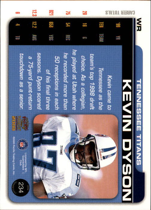 B3677- 2000 Paramount FB Card #s 1-250 +Rookies -You Pick- 15+ FREE US SHIP - Picture 443 of 473