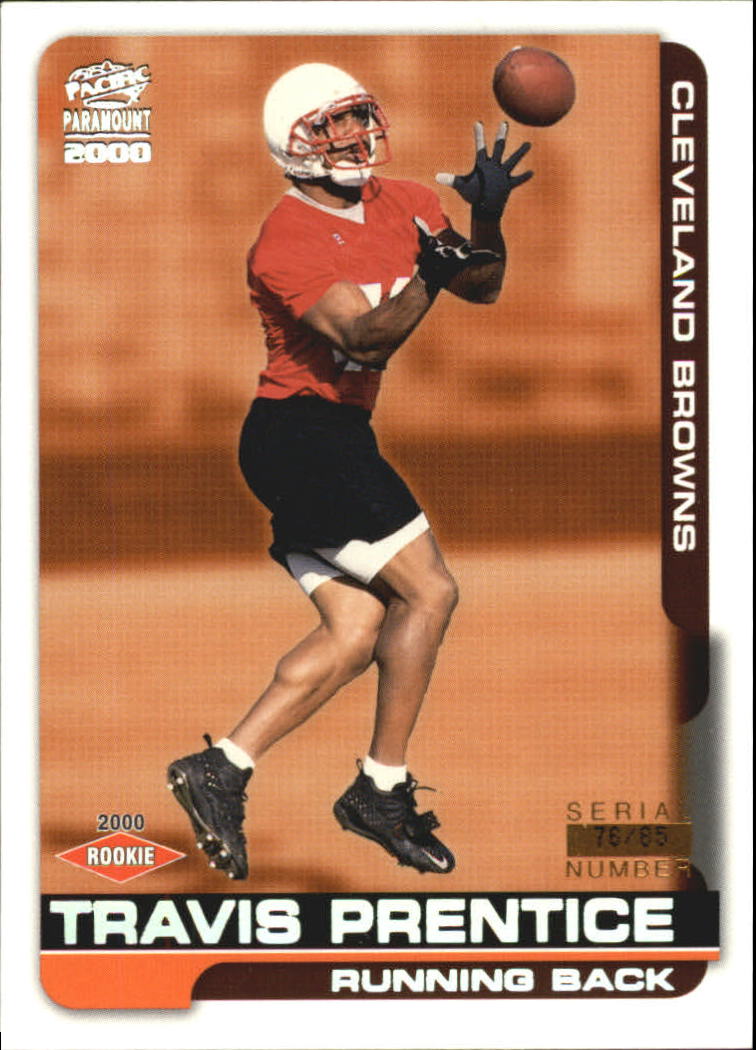 2000 Paramount HoloSilver #60 Travis Prentice