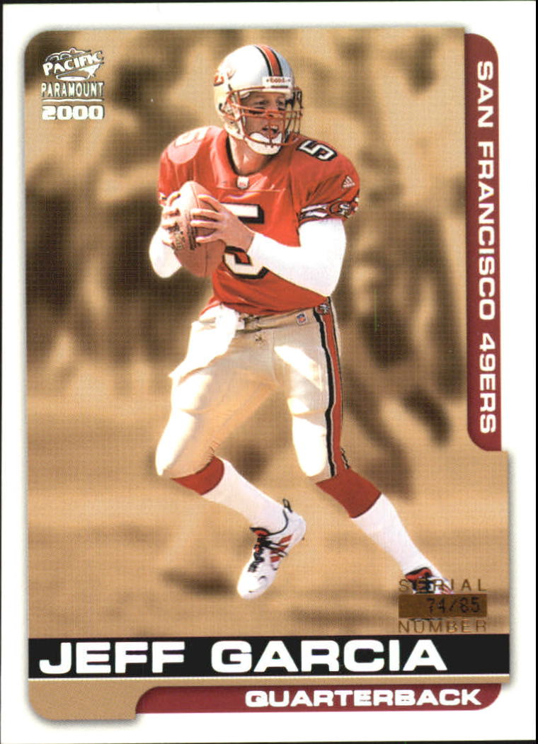 Jeff Garcia 2001 Crown Royale San Francisco 49ers NFL Football #122 Sports  Cards