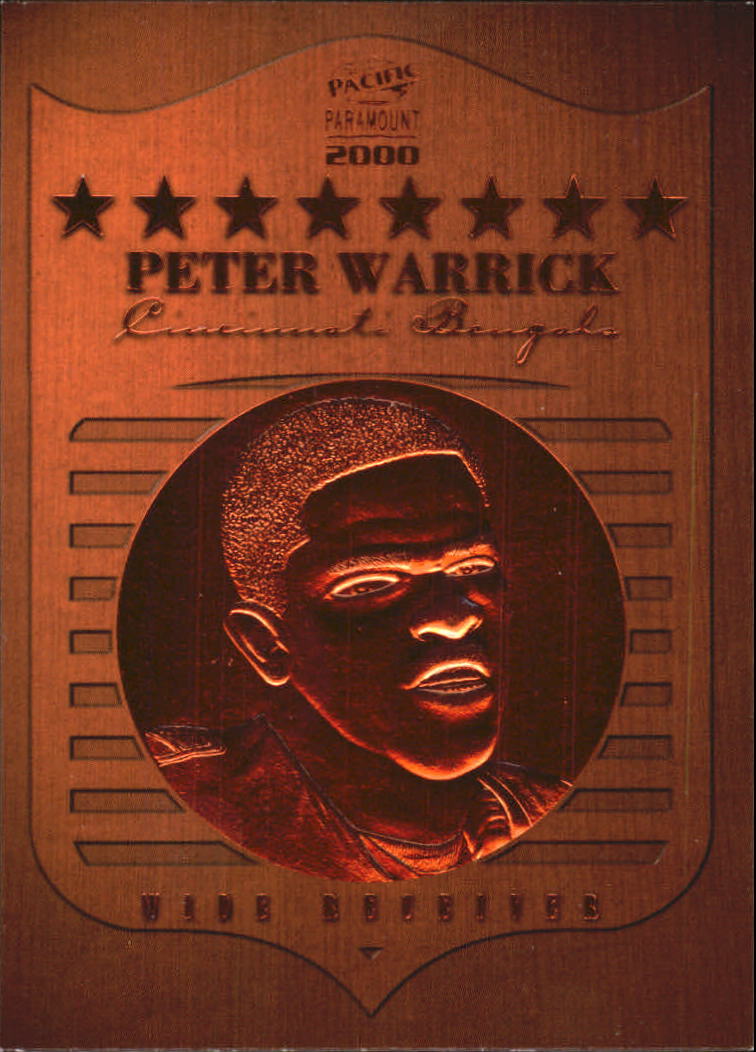 2000 Paramount Sculptures #1 Peter Warrick