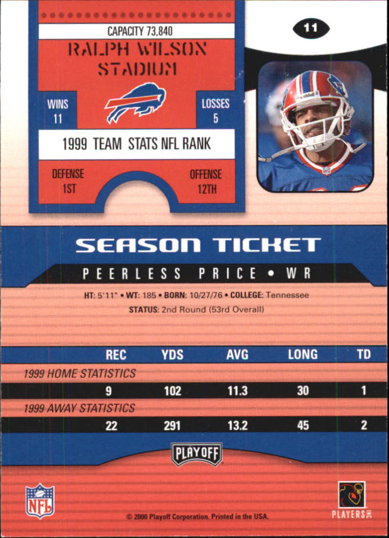 2000 Playoff Contenders Football (Pick Card From List) C154 04-25 - Picture 17 of 177