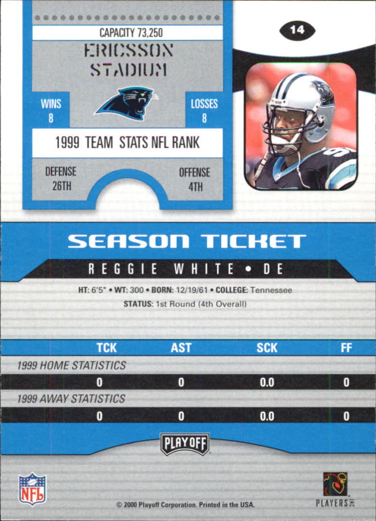 2000 Playoff Contenders Football (Pick Card From List) C154 04-25 - Picture 23 of 177