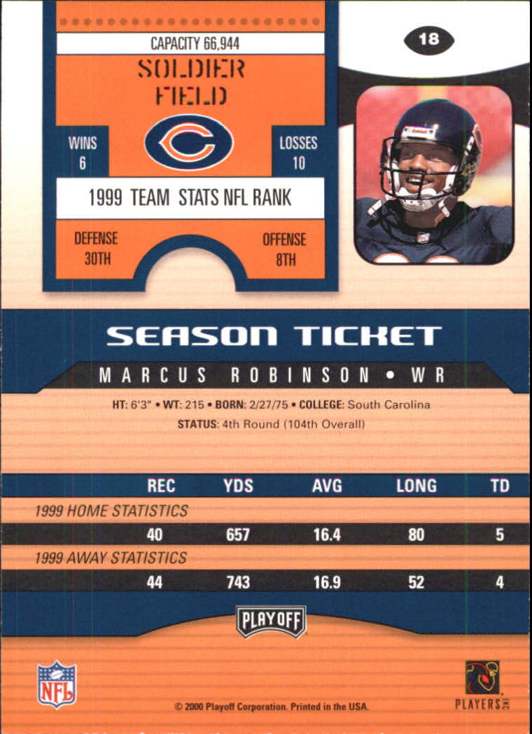 2000 Playoff Contenders Football (Pick Card From List) C154 04-25 - Picture 31 of 177